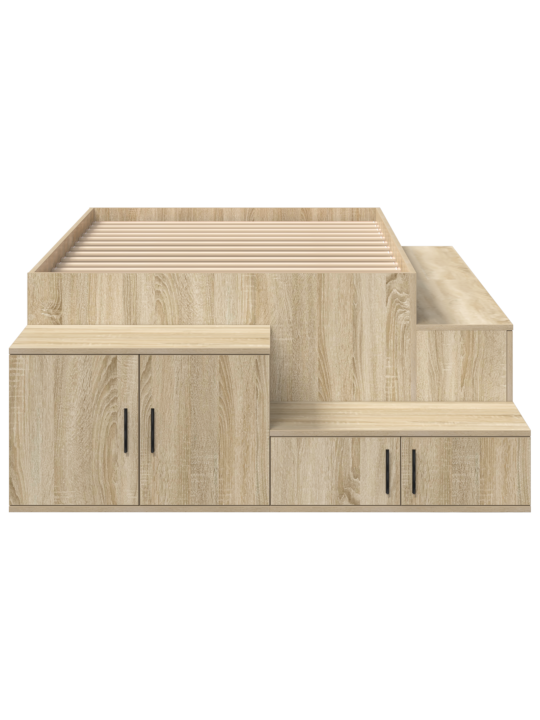 Ladustamisvoodi raam sonoma tamm 75x190 cm