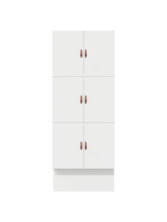 Hoiukohaga voodi raam valge 80x200 cm