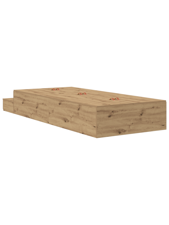 Ladustamisvoodi raam artisan oak 90x200 cm