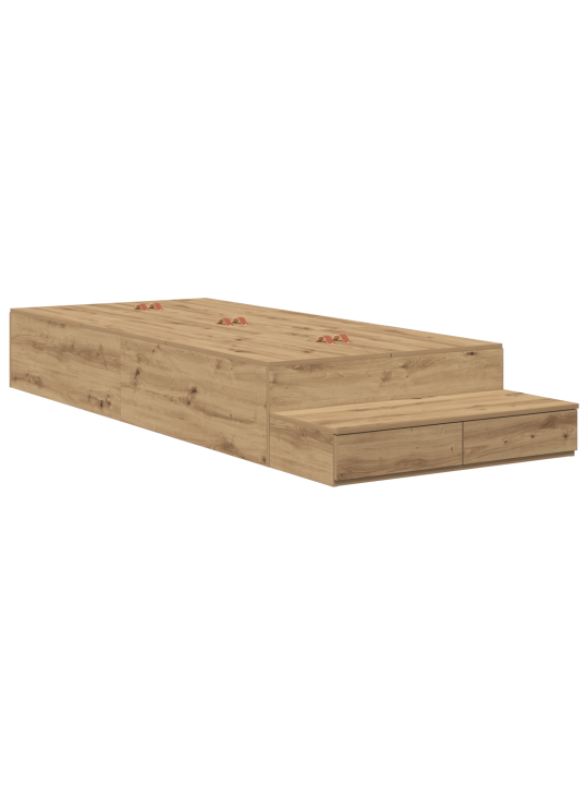 Hoiukohaga voodiraam artisan tamm 100x200 cm