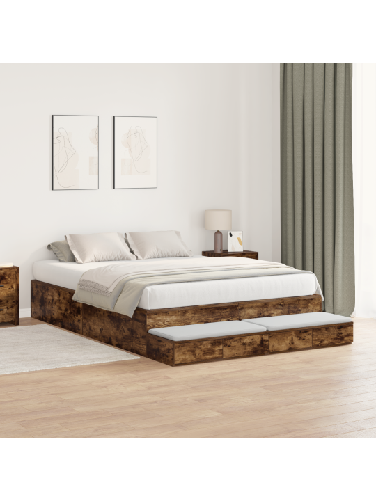 Ladustamisvoodi raam suitsutamm 140x200 cm