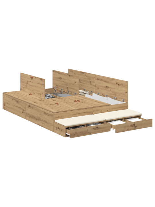 Ladustamisvoodi raam artisan tamme 150x200 cm