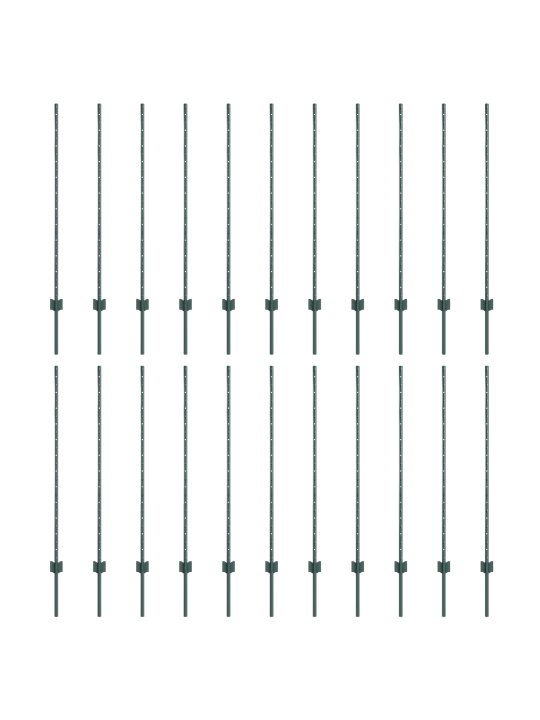 Aiapostid 22 tk u-kanal roheline 160 cm teras