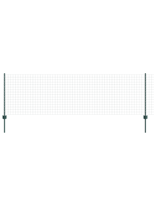 Euro aiakaas 5 u-postiga roheline 0.8x10 m teras