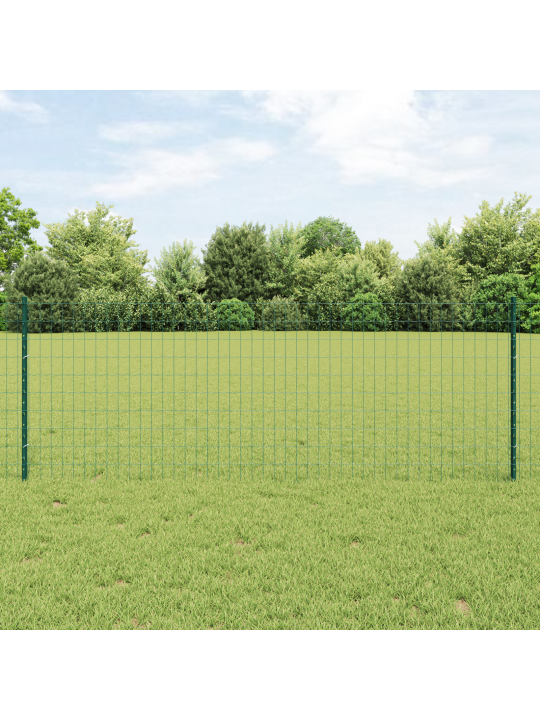 Euroopa aed 11 u-postiga roheline 0,8x25 m teras
