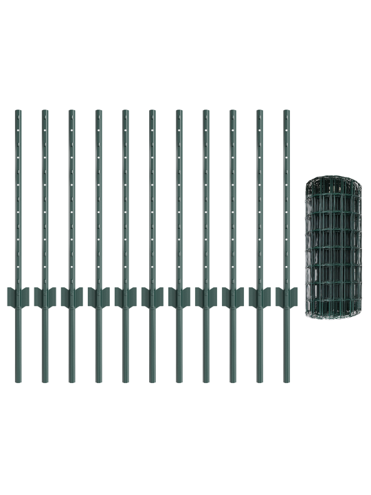 Euroaed 11 u-postiga roheline 0,6x25 m teras
