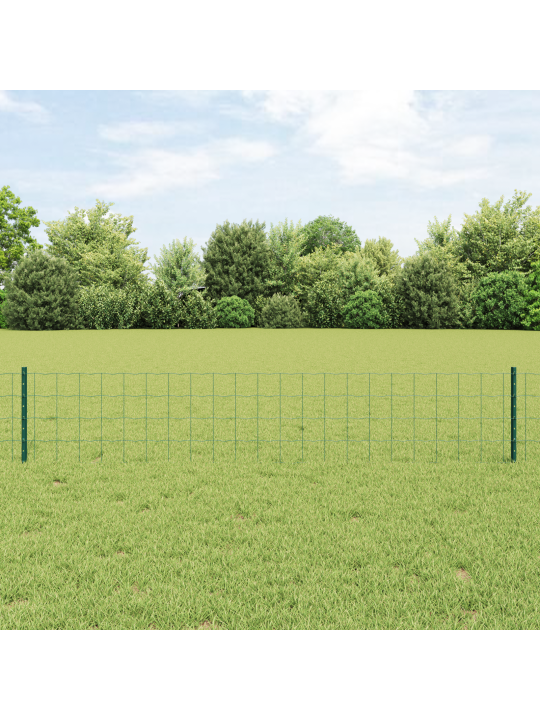 Euroopa aed 22 u-postiga roheline 0,4x50 m teras
