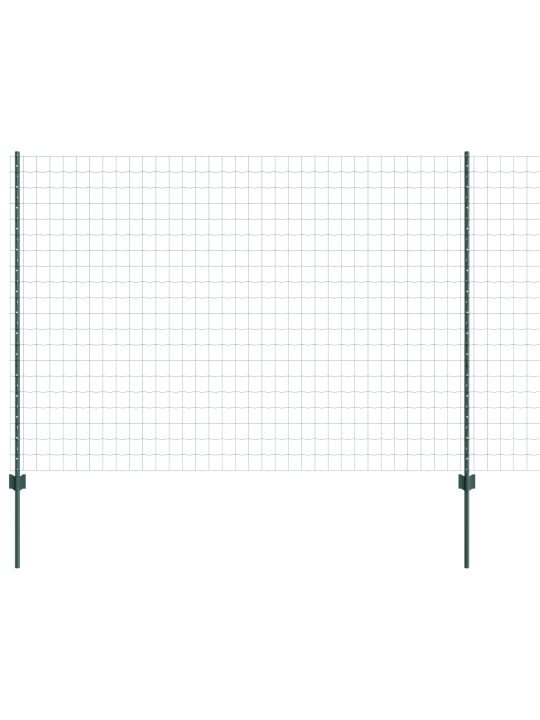 Aia piirete komplekt 2 tk roheline metall 10 x 1.5 m vastupidav