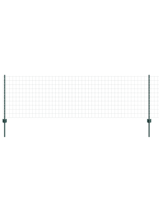 Aia piirde komplekt 2 tk roheline teras 25 x 0.8 m vastupidav