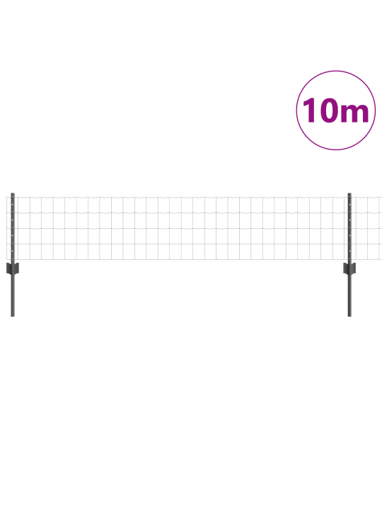 Euroopa aed koos 5 u postiga hall 0.4x10 m teras