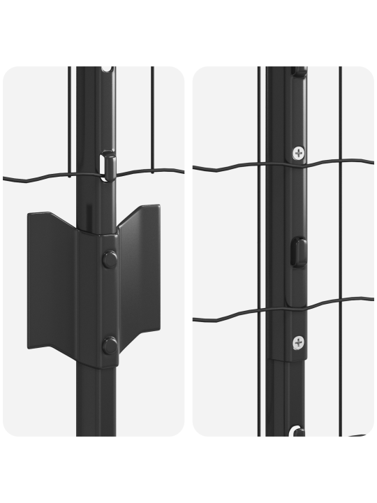 Euroopa aiapaneel 22 u-postiga hall 1,2x25 m teras