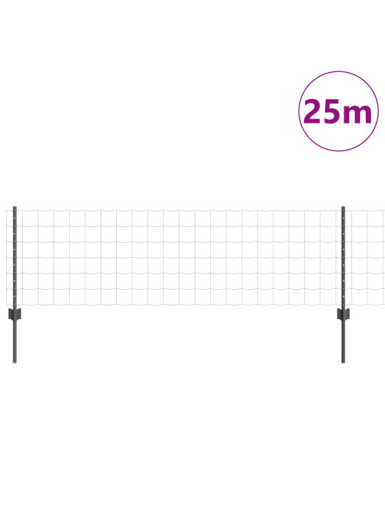 Euro aed koos 11 u-postiga hall 0.6x25 m teras