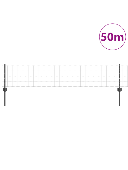 Euro aiakaitse 22 u postiga hall 0,4x50 m teras