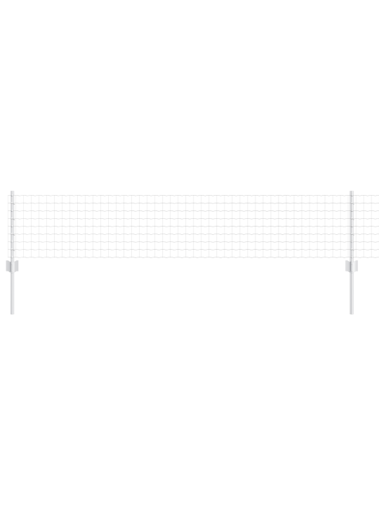 Euroopa aed 11 u postsiga hõbedane 0,4x25 m teras