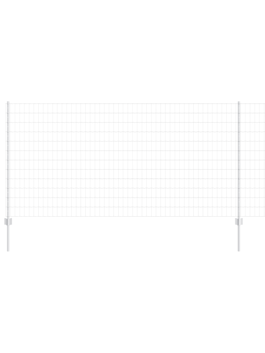 Euroopa aed 22 u-postiga hõbe 1,2x25 m teras
