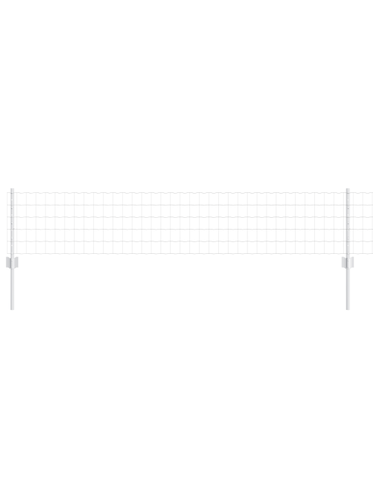 Euroopa aed 11 u tootega hõbedane 0,4x25 m teras