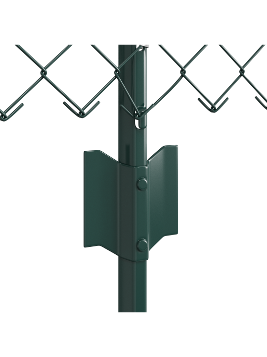 Ahela linki aed 10 u postiga roheline 0.8x10 m teras