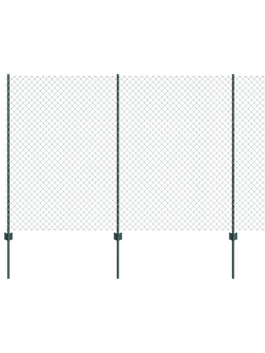 Ahela-link aed 10 u postiga roheline 1.5x10 m teras