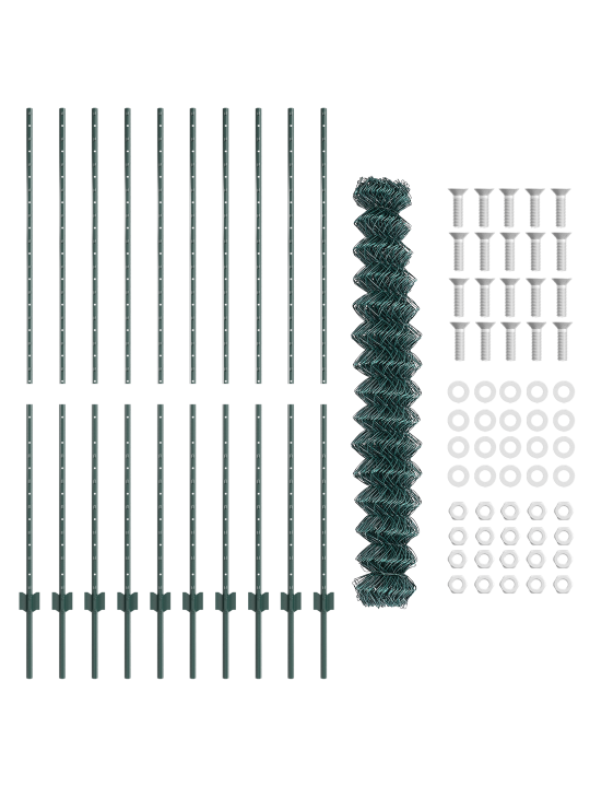 Ahel-link aed 10 u postiga roheline 1.5x10 m teras