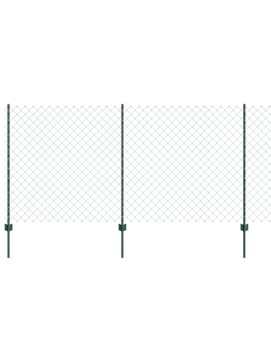 Ahelakaed 22 u-postiga roheline 1.2x25 m teras