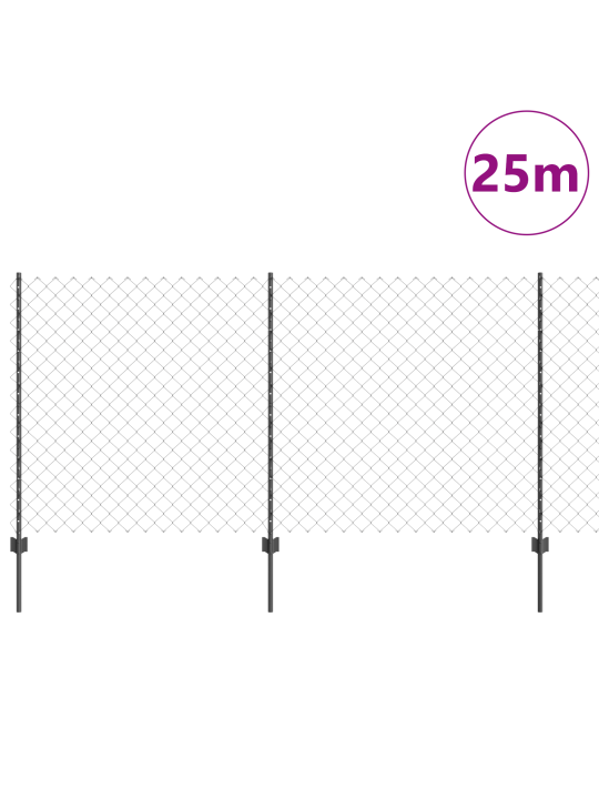 Kettide aed 44 u postiga hall 1.2x25 m terasest
