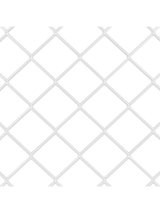 Aed 20 u-postiga hõbedane 1.6x10 m teras