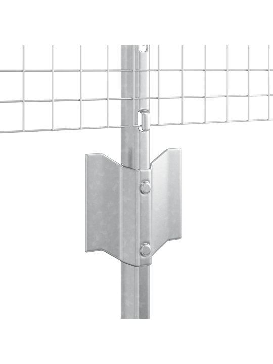 Aia aed 2 komplekti tsinkteras 10 x 0.5 m vastupidav aia aed