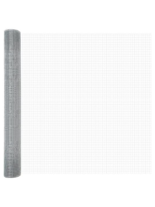 Kana võrkaia komplekt 2 tk galvaniseeritud teras 10 x 1 m