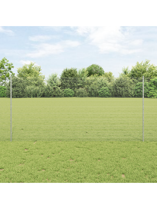 Keermestatud tara 44 u postiga hõbedane 1.2x50 m teras