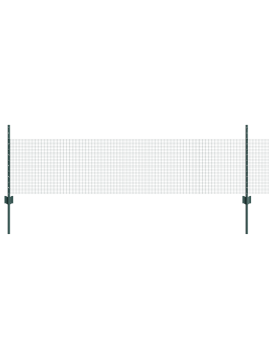 Keermestatud traafik koos 11 u-postiga roheline 0.5x25 m teras