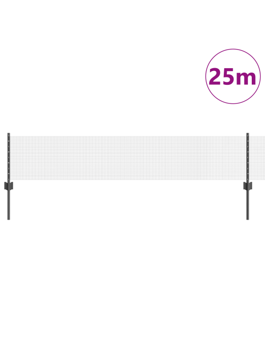 Keermestatud traaf koos 11 u-postiga hall 0.4x25 m teras