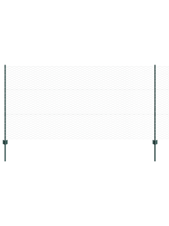 Aiapostid 5 tk u-kanal rohelised 120 cm teras