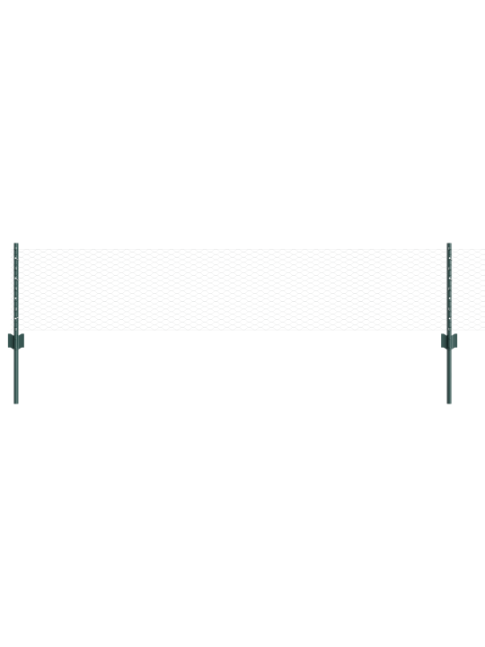 Aiapostid 11 tk u-kanal roheline 40 cm teras