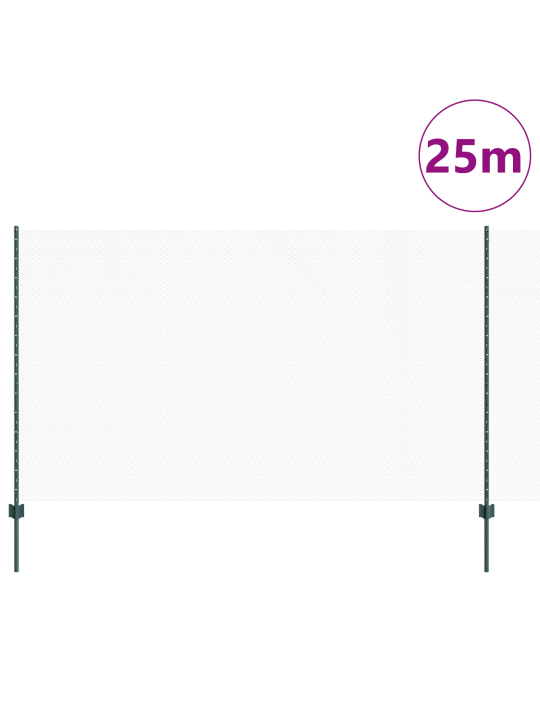 Aia postid 11 tk u-kanal roheline 140 cm teras
