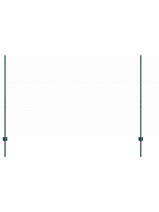 Aia postid 11 tk u-kanal roheline 140 cm teras