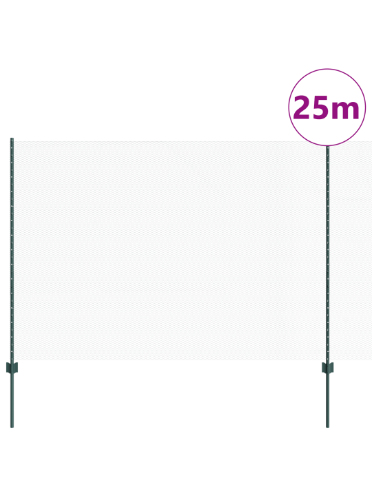Aia postid 11 tk u-kanal roheline 160 cm teras