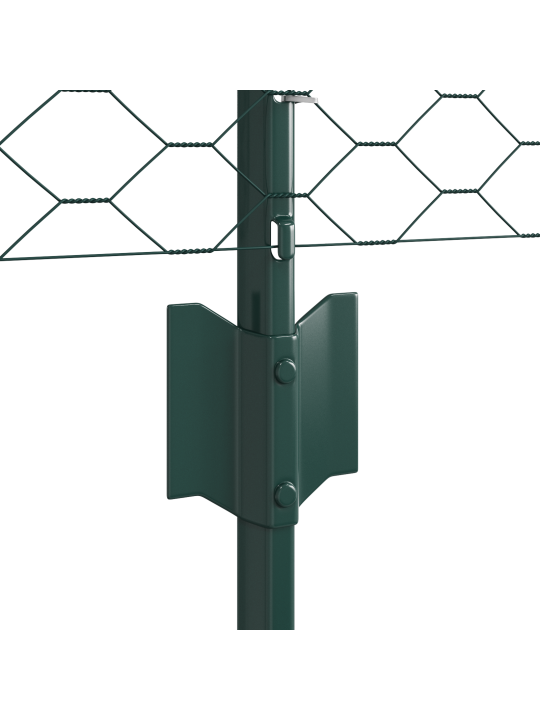 Aed postid 11 tk u-kanal roheline 60 cm teras