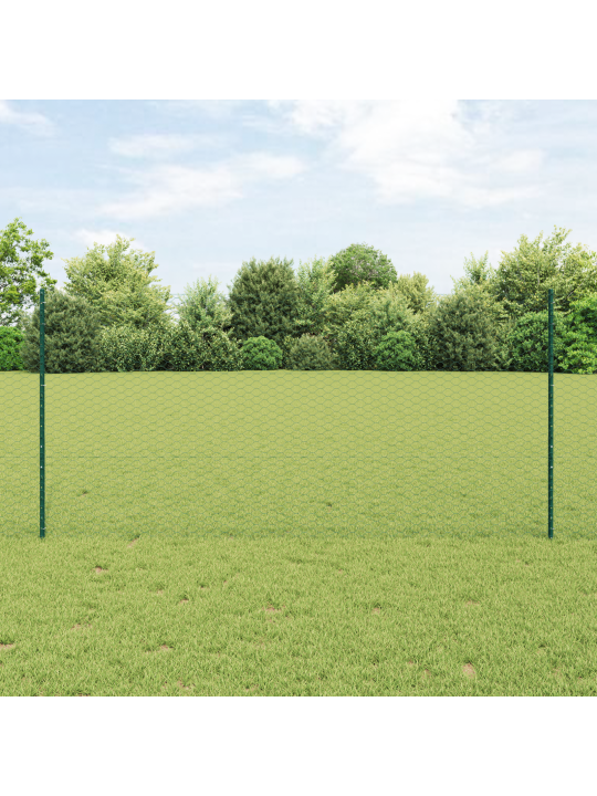 Aia postid 11 tk u-kanal roheline 120 cm teras