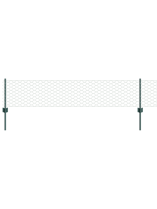 Aia postid 11 tk u-kanal roheline 40 cm teras