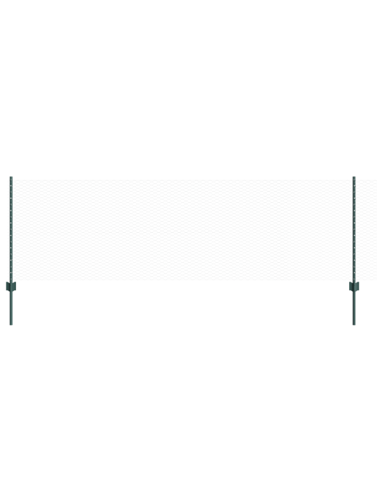 Aedade postid 11 tk u-kanal roheline 80 cm teras