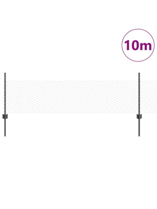 Aiapostid 5 tk u-kanal hall 60 cm teras