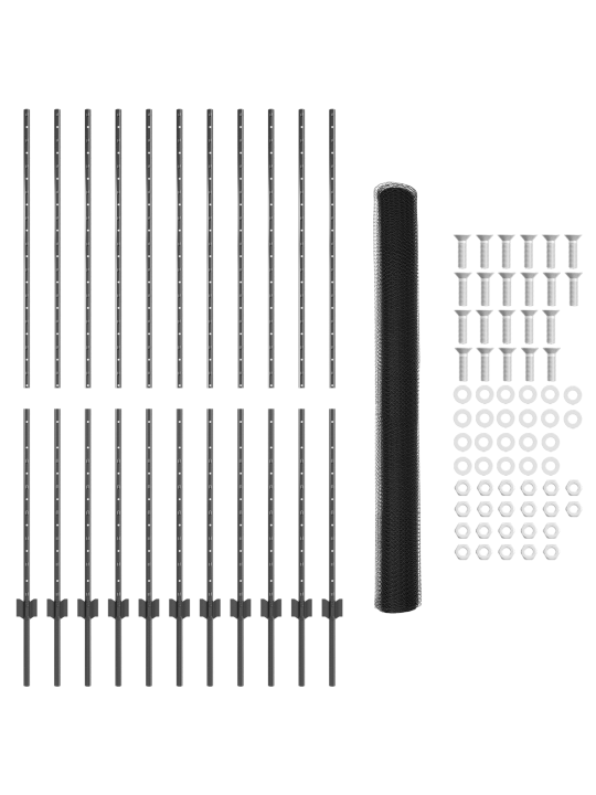 Aia postid 22 tk u-kanal hall 160 cm teras