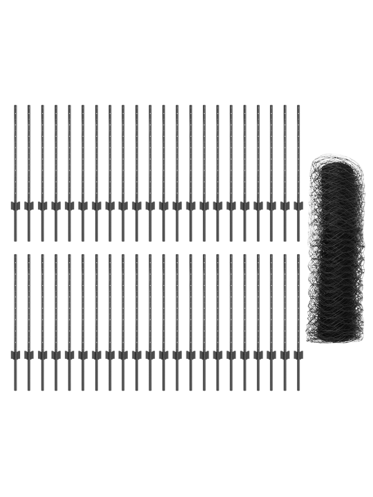 Aia postid 11 tk u-kanal hall 80 cm teras