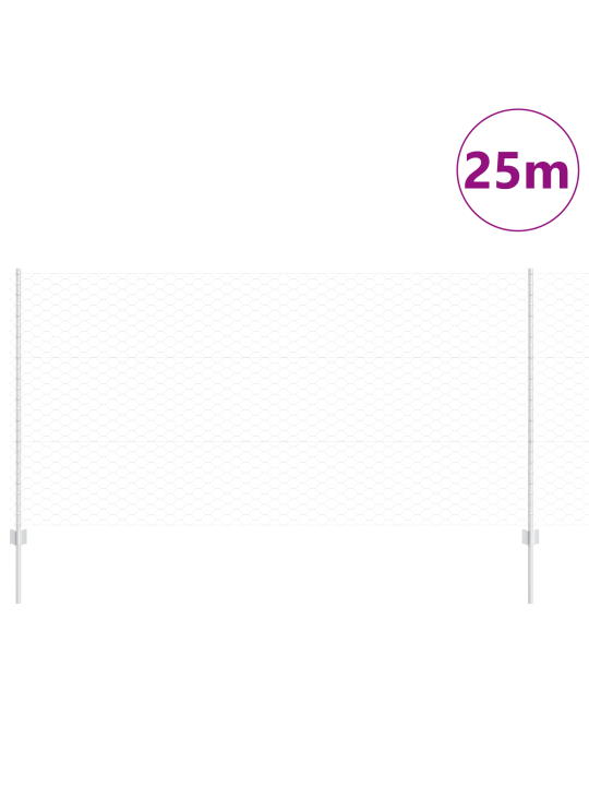 Aedade komplekt 2 tk tsingitud teras 25 x 1.2 m vastupidav