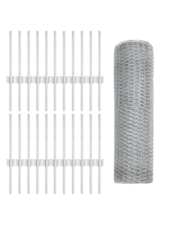Aia postid 11 tk u-kanal 40 cm galvaniseeritud teras