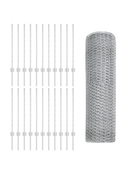 Aiapostid 11 tk u-kanal 80 cm kuumutatud teras