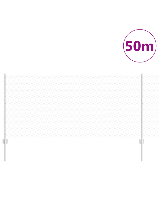 Aiapostid 22 tk u-kanal 120 cm kuumtsingitud teras