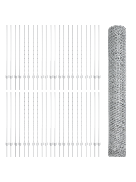Aiapostid 22 tk u-kanal 120 cm kuuma tsinkimisega teras