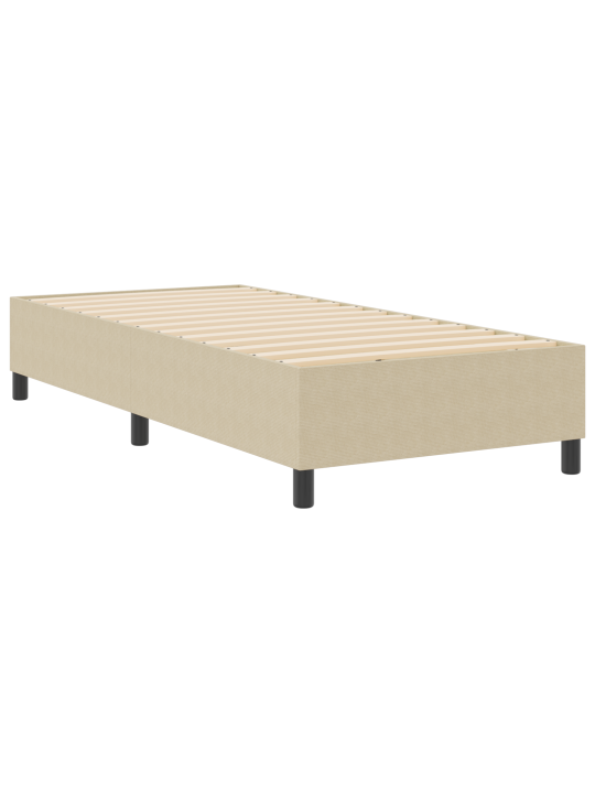 Box spring voodi hele roheline hall 80x200 cm corduroy kangas