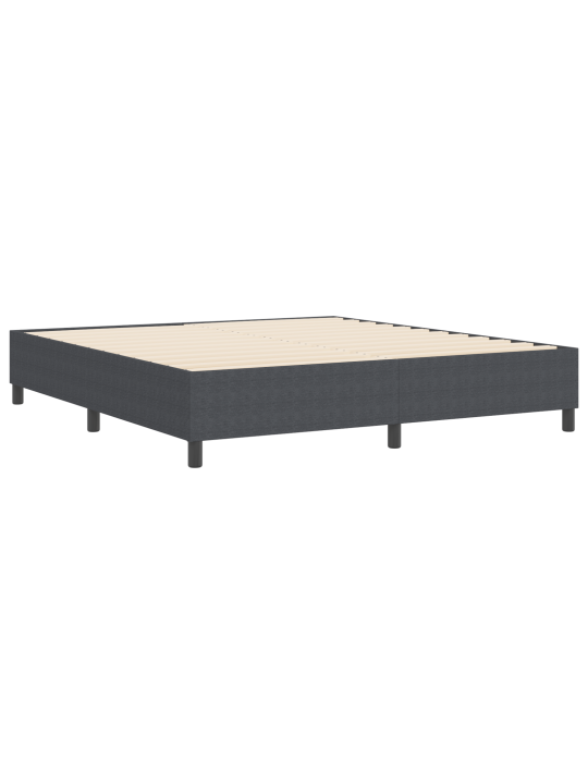 Box spring voodi tumedashall super king korduroo kangas